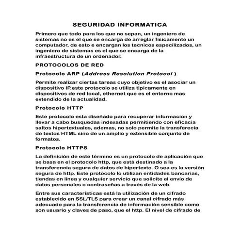 Seguridad informatica