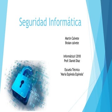 Seguridad informática
