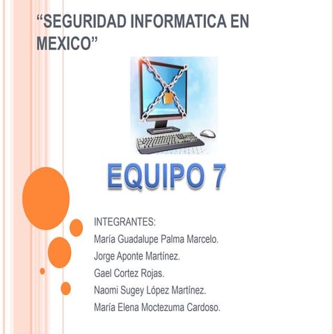 Seguridad informatica en mexico