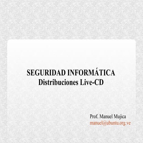 Seguridad informatica (live cd) 1.2