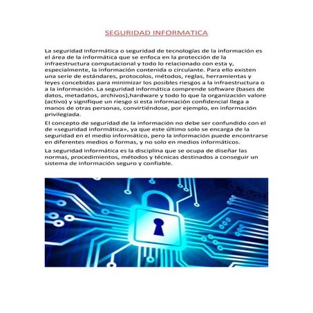 Seguridad informatica pierina lanfranco
