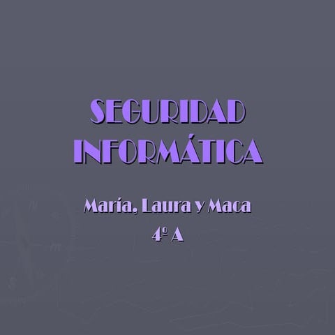 Seguridad informática