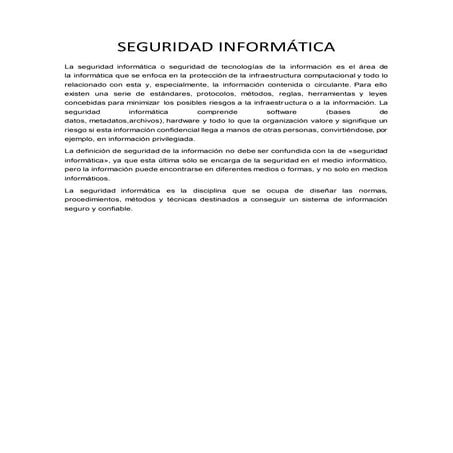 Seguridad informática