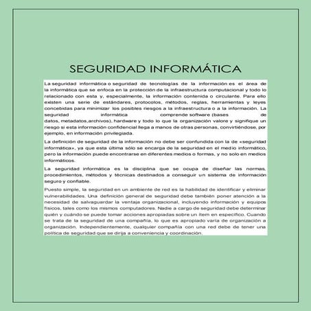 Seguridad informática