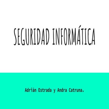 Seguridad informática