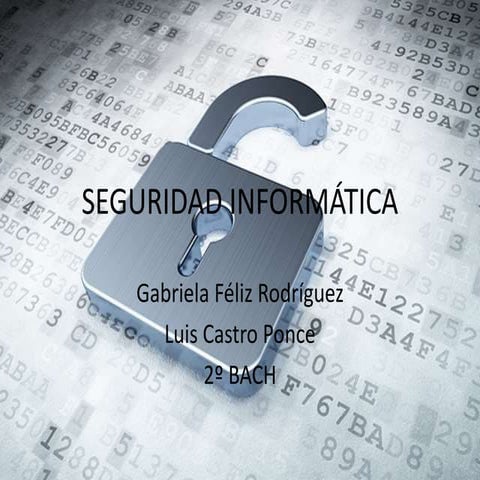 Seguridad informática 