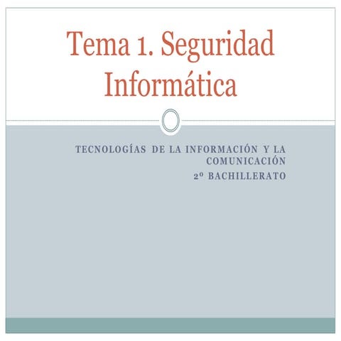 Seguridad informática