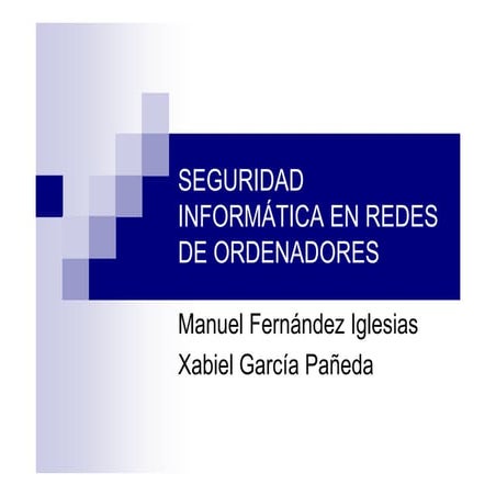 Seguridad servicios comunicaciones
