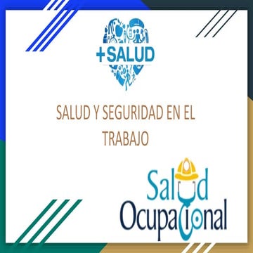Salud y seguridad en el trabajo