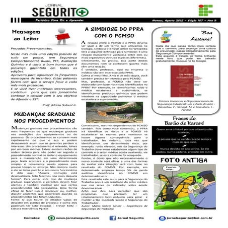 Segurito 107 (ppra e pcmso) | PDF