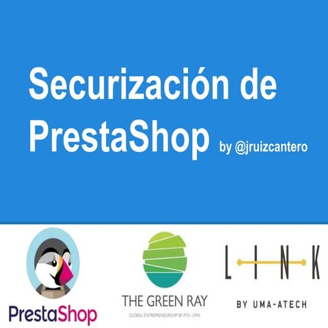 Segurización de PrestaShop