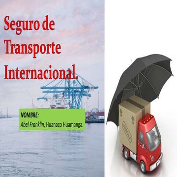 Seguros de transporte