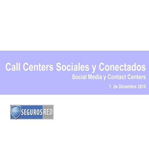 Congreso Call Centers y Relación Clientes