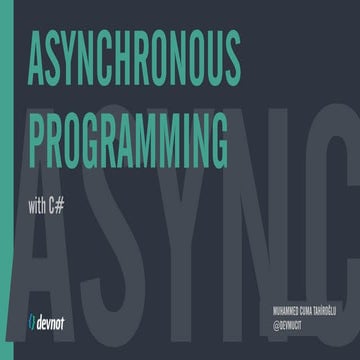 Asynchronous Programming with C# | PDF