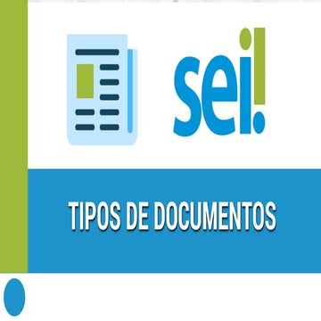 SEI | Tipos de documentos