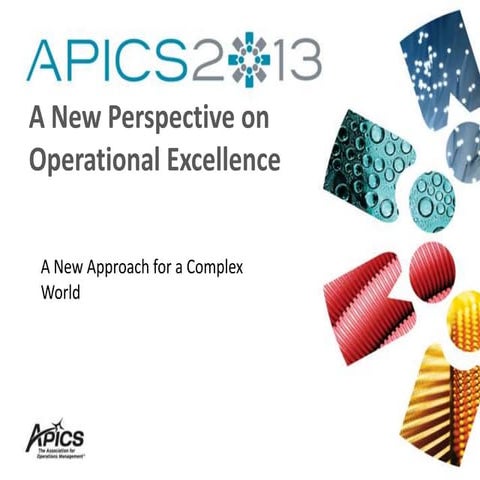 A New Perspective on Operational Excellence