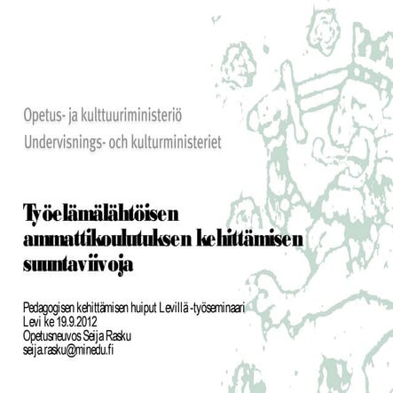 Swot aikuiskoulutuksen strategia | PPTX