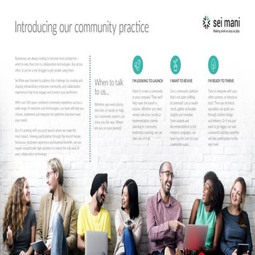 Workplace by Facebook. Sei Mani Services.