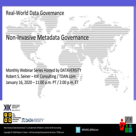 RWDG Slides: Non-Invasive Metadata Governance