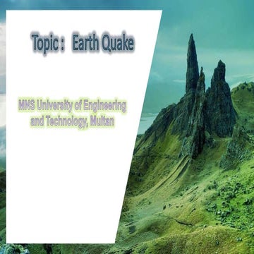 Seismic motions, Measuring earth quake sizes