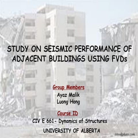 Seismic performance of adjacent building using fluid viscous dampers