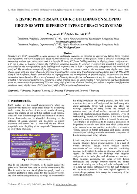 IRJET- Seismic Analysis of Building Resting on Sloping Ground with Soil ...