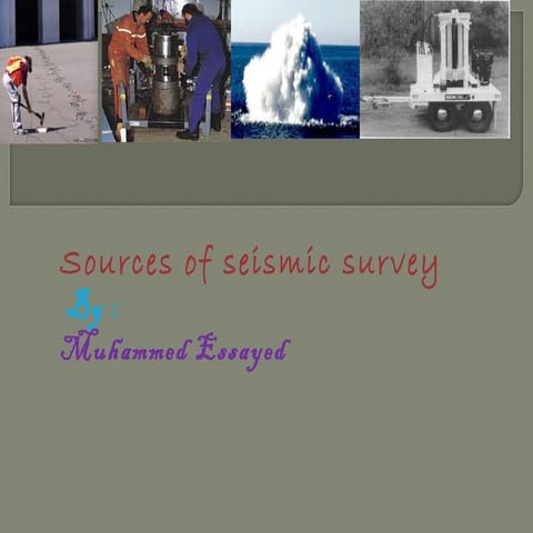 Seismic survey