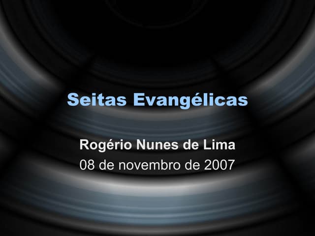 Seitas Evangélicas