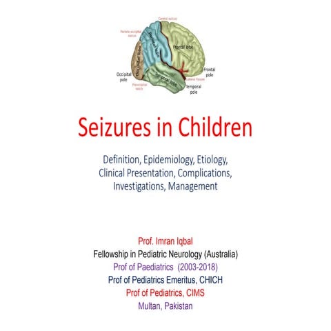Seizures in children 2021