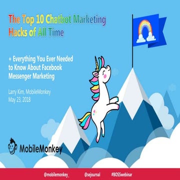 The Top 10 Facebook Messenger Marketing Hacks of All Time
