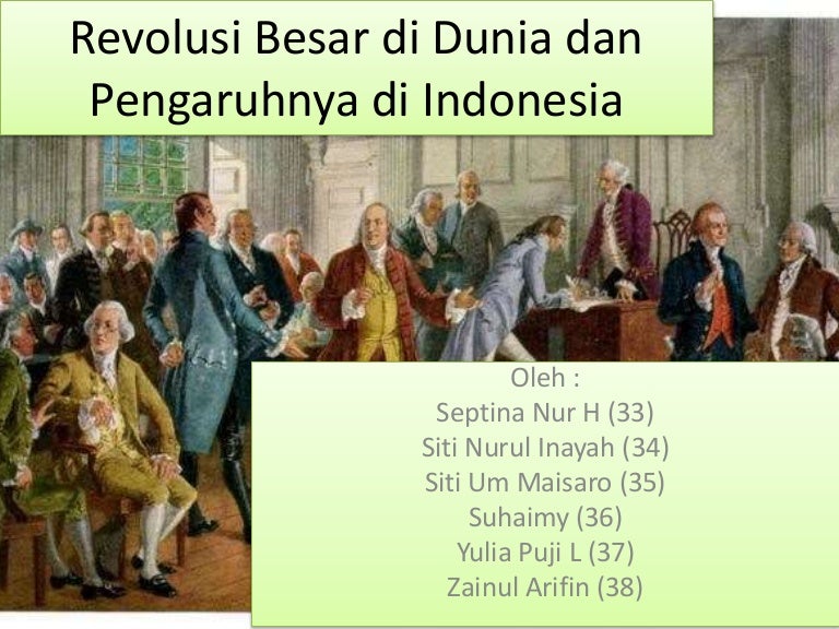Revolusi Besar Didunia