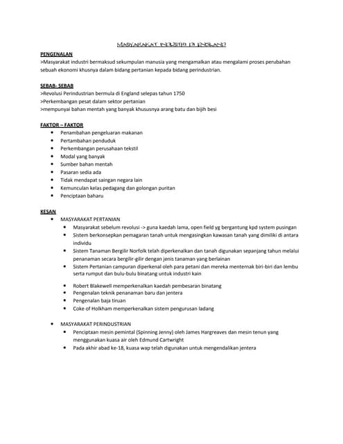 Pengajian am sem 3 笔记