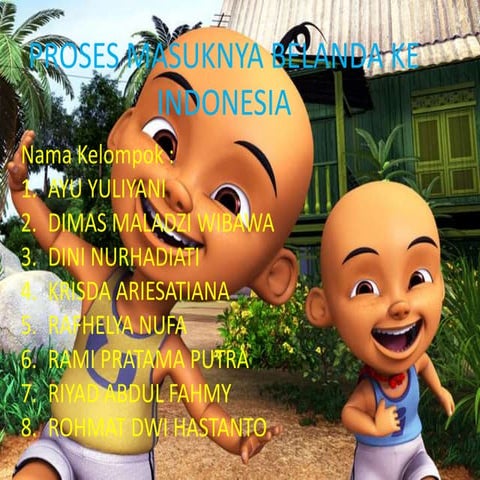 Sejarah   proses belanda ke indonesia