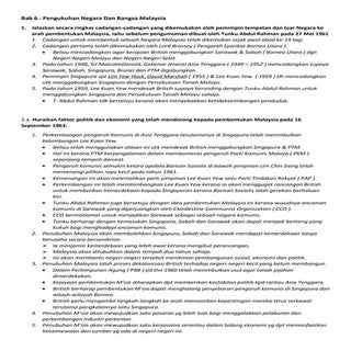 Sejarah Tingkatan 5 Bab 6