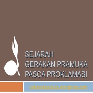 Sejarah Gerakan Pramuka