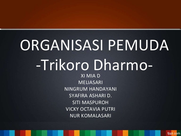 Sejarah Organisasi Pemuda