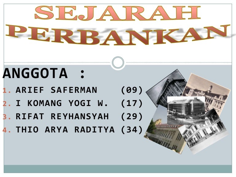 Sejarah Perbankan