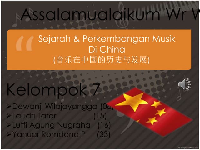 Sejarah & perkembangan musik di China