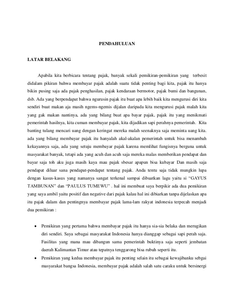 Sejarah Tujuan Dan Fungsi Asas Serta Analisis Kasus Pajak