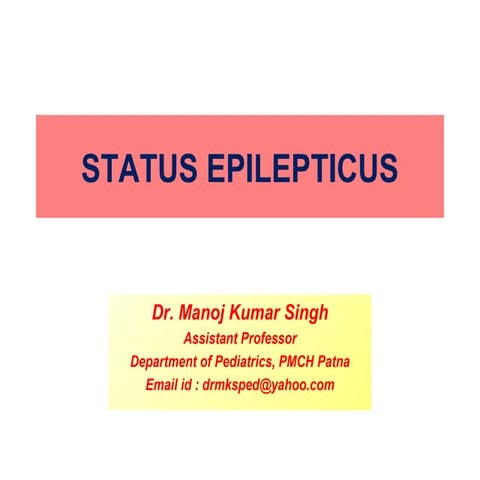 status epilepticus in child je workshop mks
