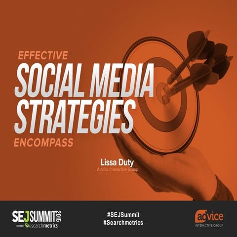 Social Media Brand Management Lissa Duty #SEJSummit