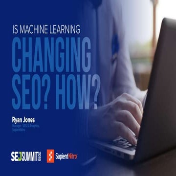 Is Machine Learning Changing SEO?
