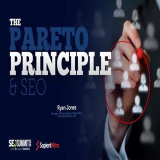 SEJ Summit 2015: The Pareto Princip...