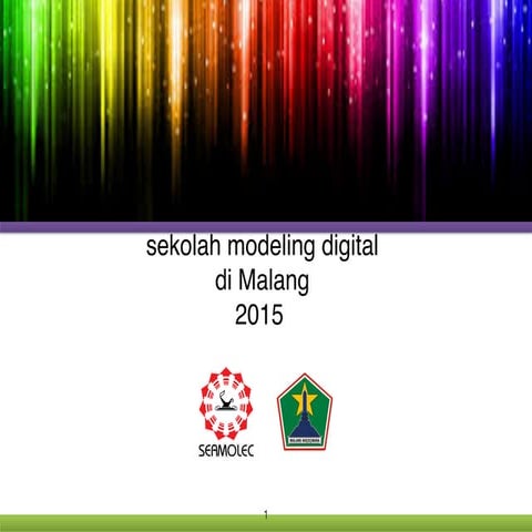 Sekolah modeling digital kreatif 2025