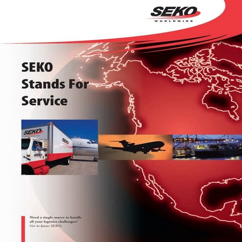 Seko Service Brochure | PDF