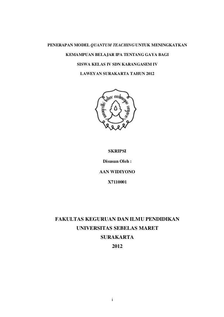 Skripsi Pgsd