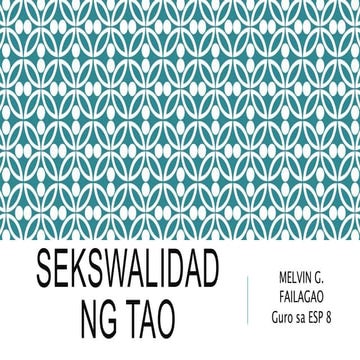 Sekswalidad ng tao.pptx