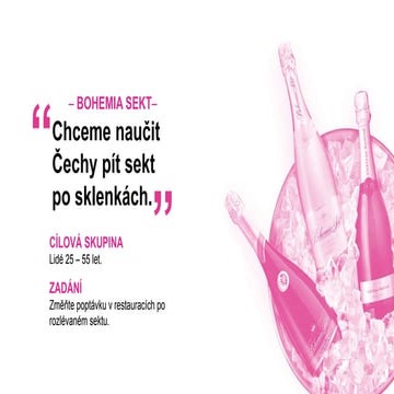 Case study: La Fleur, novinka od Bohemia Sekt | PPTX