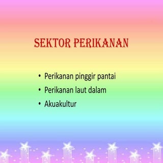 Sektor perikanan