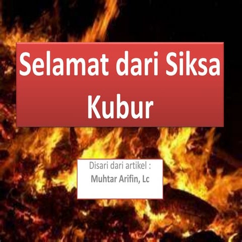 Selamat dari siksa kubur